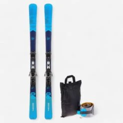 WEDZE Ski Touring Ski Pack + Bindings + Skins