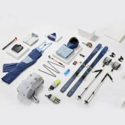 WEDZE TOURING SKI - MT85 + TOUR LIGHT BINDINGS + SKINS -Decathlon Ski Shop kd1b004de8d82d5d8616ce9fbe478bdaa