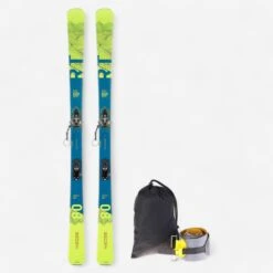 WEDZE Ski Touring Skis + Bindings + Ski Skins Pack