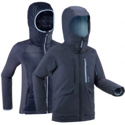 WEDZE BOY’S 3-IN-1 HIGHLY WATERPROOF SKI JACKET FR 900