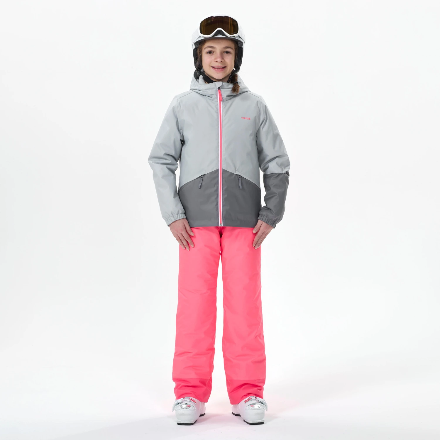 WEDZE KIDS’ WARM AND WATERPROOF SKI JACKET - 100 8 WEDZE KIDS’ WARM AND WATERPROOF SKI JACKET - 100 - Image 8