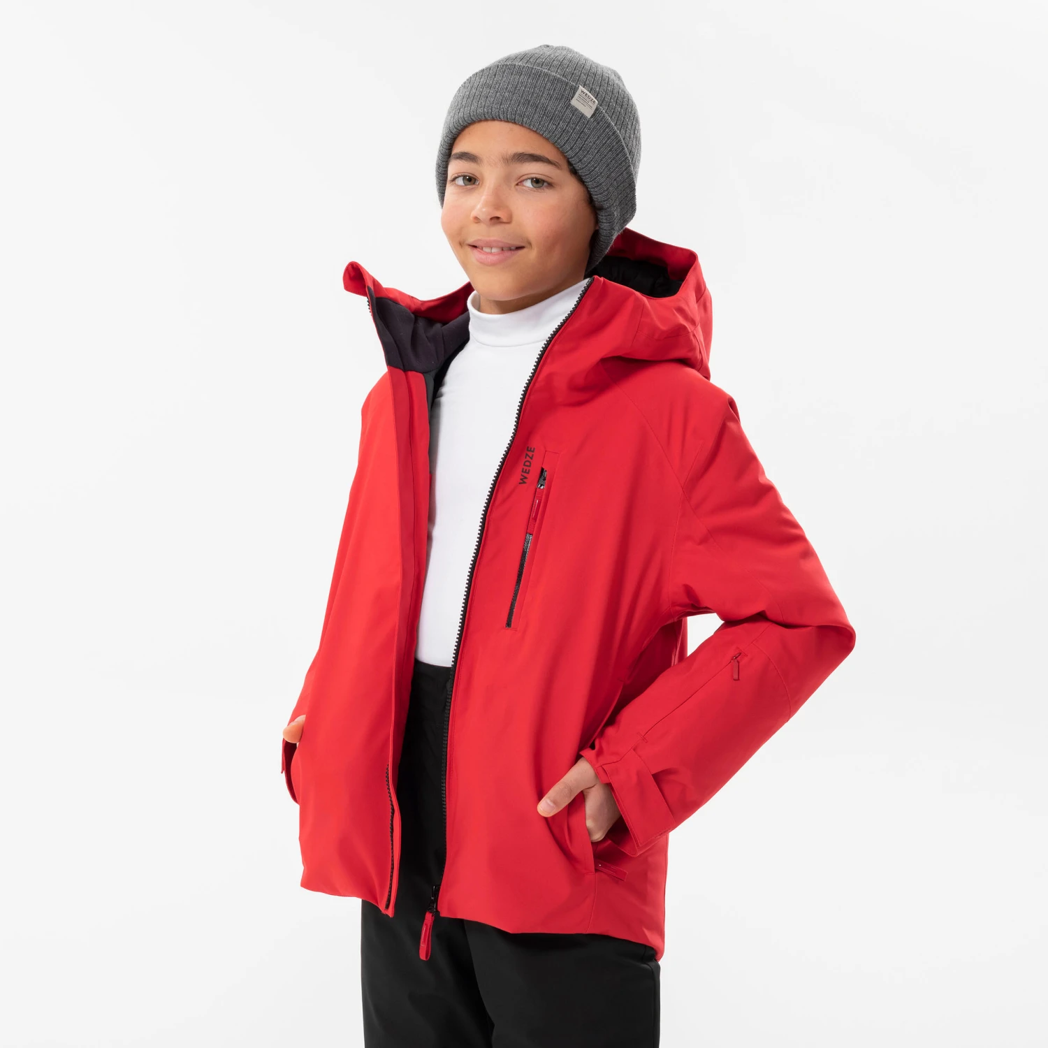 WEDZE Kids’ Warm And Waterproof Ski Jacket 550 17 WEDZE Kids’ Warm And Waterproof Ski Jacket 550 - Image 17